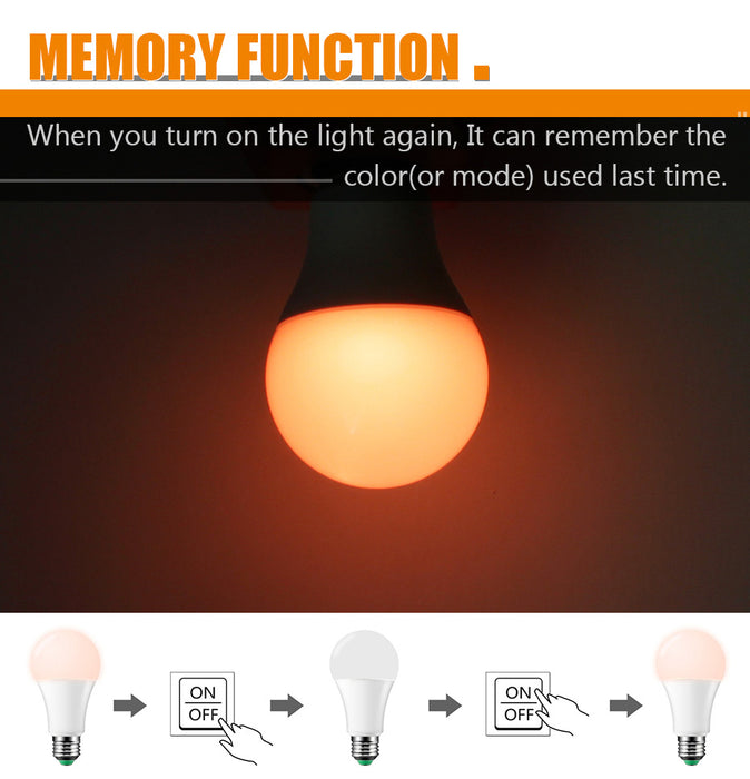 Lampada Changeable Colorful RGBW LED