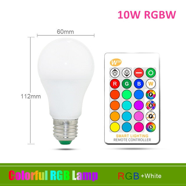 Lampada Changeable Colorful RGBW LED