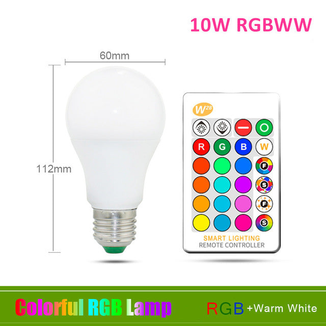 Lampada Changeable Colorful RGBW LED