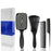 YBLNTEK Detangling Hair Hrush Hair Comb Set Detangler Hairbrush for Curly Hair Barber Accessories Hair Care Styling Tools