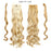 MERISIHAIR Long Straight Wrap Around Clip In Ponytail Hair Extension Heat Resistant Synthetic  Pony Tail Fake Hair