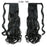 MERISIHAIR Long Straight Wrap Around Clip In Ponytail Hair Extension Heat Resistant Synthetic  Pony Tail Fake Hair