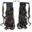 MERISIHAIR Long Straight Wrap Around Clip In Ponytail Hair Extension Heat Resistant Synthetic  Pony Tail Fake Hair