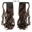 MERISIHAIR Long Straight Wrap Around Clip In Ponytail Hair Extension Heat Resistant Synthetic  Pony Tail Fake Hair