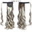 MERISIHAIR Long Straight Wrap Around Clip In Ponytail Hair Extension Heat Resistant Synthetic  Pony Tail Fake Hair