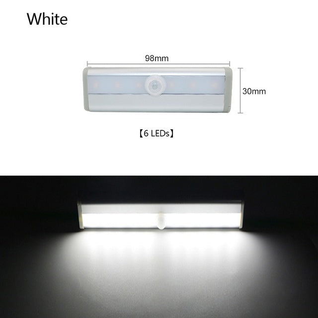 PIR Motion Sensor LED Under Cabinet Light