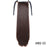 MSTN 30-Inch Synthetic Hair Fiber Heat-Resistant Straight Hair With Ponytail Fake Hair Chip-in Hair Extensions Pony Tail Wig
