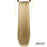 MSTN 30-Inch Synthetic Hair Fiber Heat-Resistant Straight Hair With Ponytail Fake Hair Chip-in Hair Extensions Pony Tail Wig