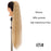 MSTN 30-Inch Synthetic Hair Fiber Heat-Resistant Straight Hair With Ponytail Fake Hair Chip-in Hair Extensions Pony Tail Wig