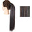 MERISIHAIR Long Straight Wrap Around Clip In Ponytail Hair Extension Heat Resistant Synthetic  Pony Tail Fake Hair