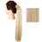 MERISIHAIR Long Straight Wrap Around Clip In Ponytail Hair Extension Heat Resistant Synthetic  Pony Tail Fake Hair