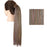MERISIHAIR Long Straight Wrap Around Clip In Ponytail Hair Extension Heat Resistant Synthetic  Pony Tail Fake Hair