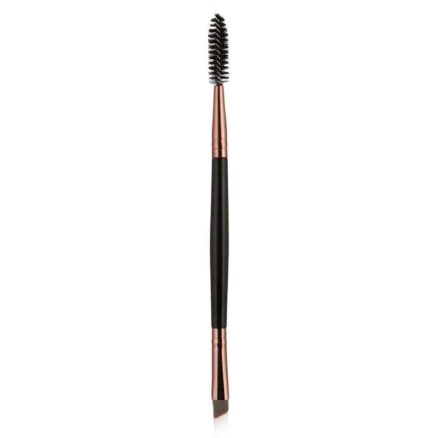 Single Double Eyelash Makeup Brush Eyebrow Comb Brushes Portable Professional Makeup 6 Color Cosmetics Tools TXTB1
