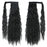 MERISIHAIR Long Straight Wrap Around Clip In Ponytail Hair Extension Heat Resistant Synthetic  Pony Tail Fake Hair