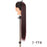MSTN 30-Inch Synthetic Hair Fiber Heat-Resistant Straight Hair With Ponytail Fake Hair Chip-in Hair Extensions Pony Tail Wig
