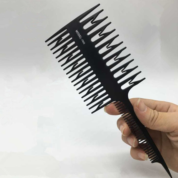 Professional Hair Comb Hair Dyeing Highlight Hair Brush Fish Bone Rat Tail Comb Barber Hairdressing Comb Salon Hair Styling Tool