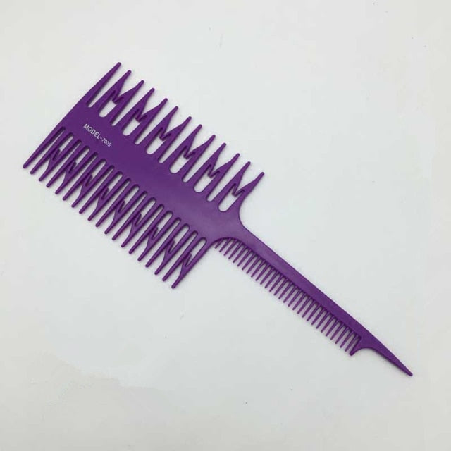 Professional Hair Comb Hair Dyeing Highlight Hair Brush Fish Bone Rat Tail Comb Barber Hairdressing Comb Salon Hair Styling Tool
