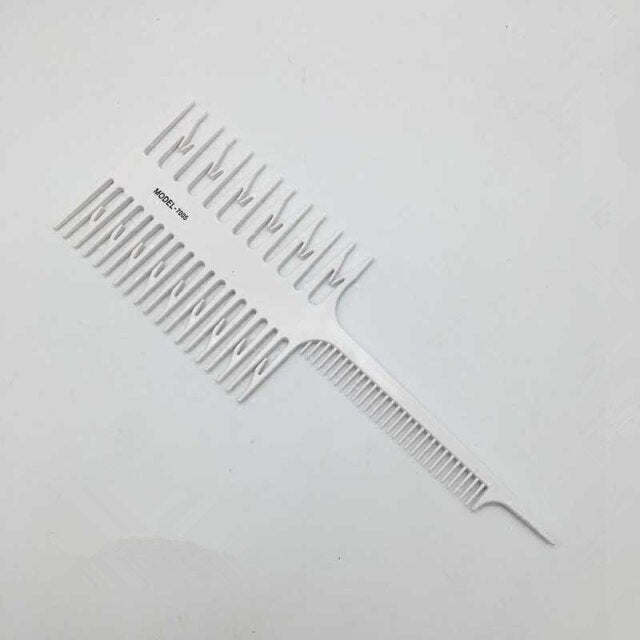 Professional Hair Comb Hair Dyeing Highlight Hair Brush Fish Bone Rat Tail Comb Barber Hairdressing Comb Salon Hair Styling Tool