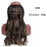 SHANGKE Synthetic Straight Halo Hair Extensions No Clip in Natural Hidden Secret False Hair Piece Fiber Synthetic Wavy Hair